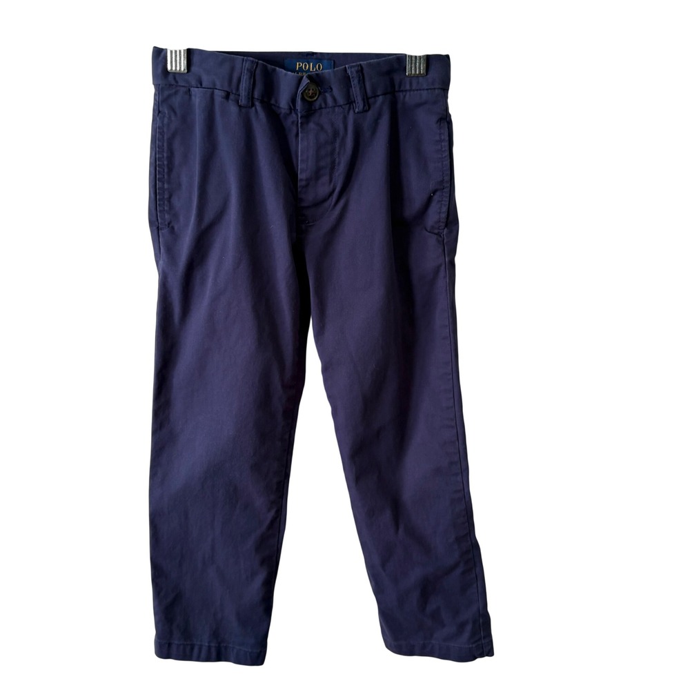 Polo Ralph Lauren Kid's Navy Blue Chinos in Size 4